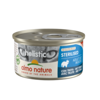 Almo Nature Kat Holistic Natvoer - Sterilised - Blik - 24 x 85g Almo Nature Almo Nature Kat Holistic Natvoer - Sterilised - Blik - 24 x 85g