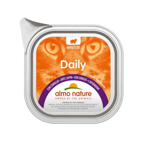 Almo Nature Daily Menu Natvoer Kat - Kuipje  - 32 x 100g