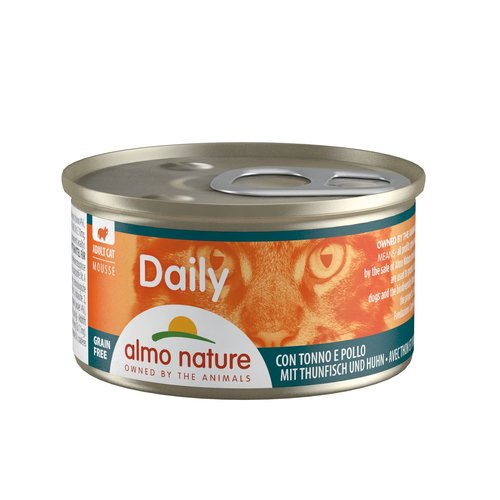 Almo Nature Daily Menu Natvoer Kat - Mousse - Blik - 24 x 85g