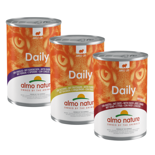 Almo Nature Daily Menu Wet Food Cat - Can - 24 x 400g