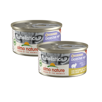 Almo Nature Kat Holistic Natvoer - Digestive Help - Blik - 24 x 85g Almo Nature Almo Nature Kat Holistic Natvoer - Digestive Help - Blik - 24 x 85g