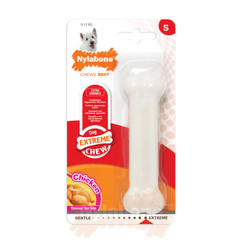 Nylabone Extreme Chew Chicken Bone - XS/S/M/L/XL/XXL