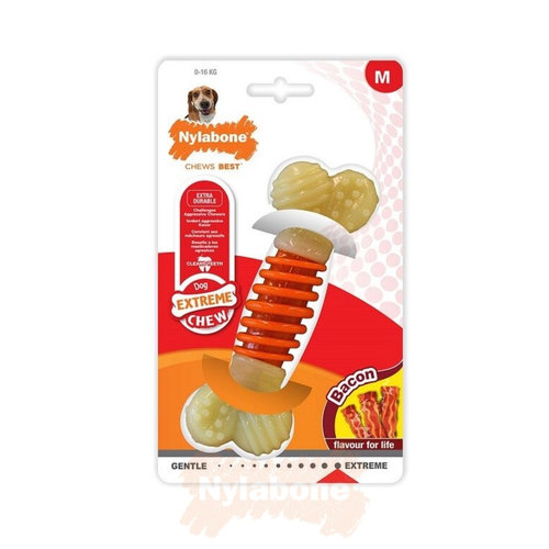 Nylabone Extreme Chew Pro Action Bacon - S/L