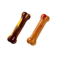 Nylabone Extreme Chew Twin Pack Cheeseburger & Apple - Small