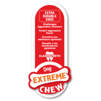 Nylabone Extreme Chew Twin Pack Cheeseburger & Apple - Small