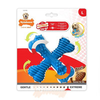 Nylabone Extreme Chew X Bone Beef - Large