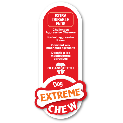 Nylabone Extreme Chew X Bone Beef - Large