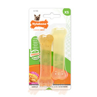 Nylabone Moderate Chew Twin Pack Chicken - XS