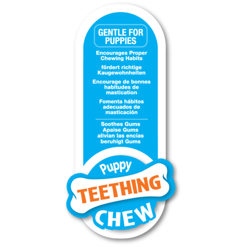 Nylabone Puppy Teething & Soothing Flexible Chew Toy Chicken - XS