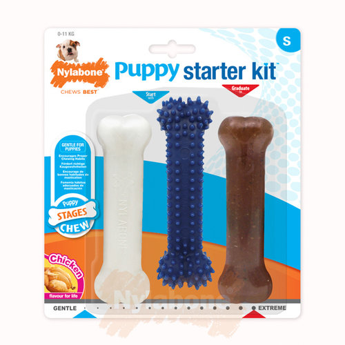 Nylabone Puppy Chew Starter Kit - Small