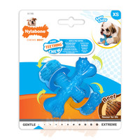 Nylabone Puppy Chew X Bone Chew Toy Beef - XS