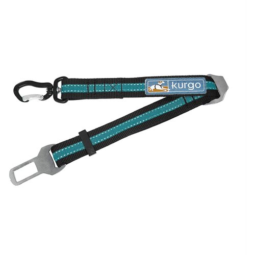 Kurgo Direct to Seatbelt Swivel Tether - Blue