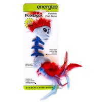 Petstages Feather Fish Bone