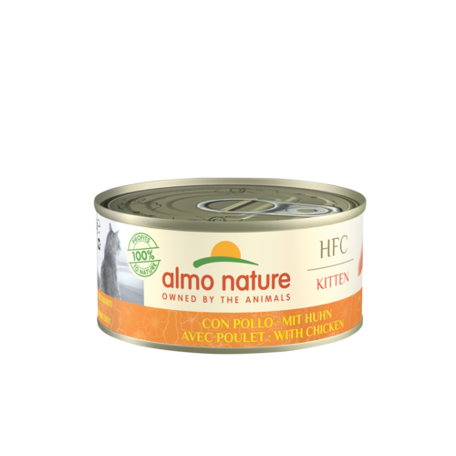 Almo Nature HFC Natvoer Kat - Kitten -  Blik - 24 x 150g