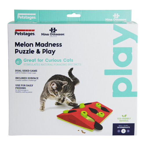 Petstages Catpuzzle - Melon Madness Puzzle & Play