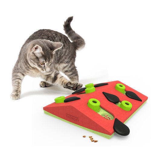 Petstages Kattenpuzzel - Melon Madness Puzzle & Play