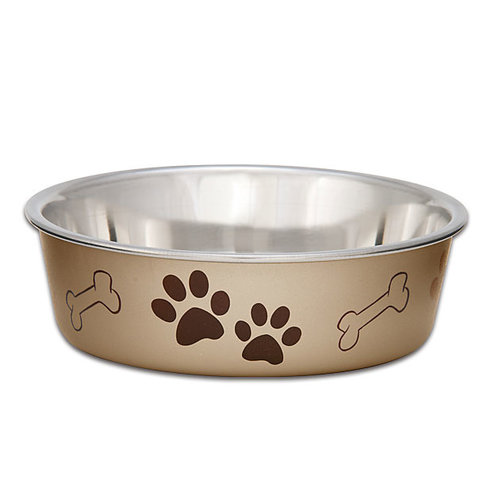 Loving Pets Bella Bowl - Champagne