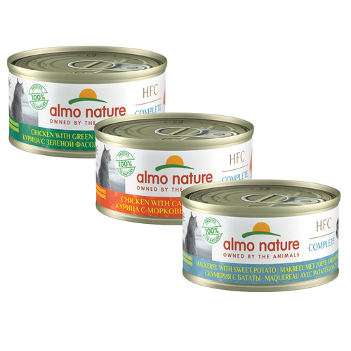 Almo Nature HFC Natvoer Kat - Complete - Blik - 24 x 70g