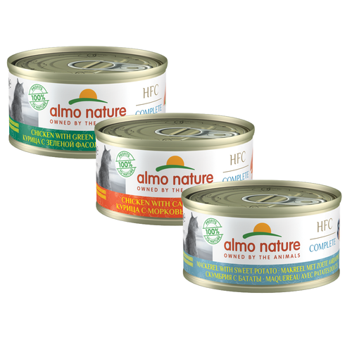 Almo Nature HFC Wet Food Cat - Complete - Can - 24 x 70g
