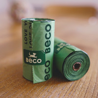 Poop Bags Recycled - Mint Scented Beco Poop Bags Recycled - Mint Scented