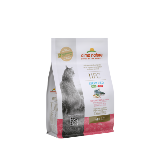Almo Nature HFC Sterilised Dry Food Cat - Adult - 300g or 1,2kg