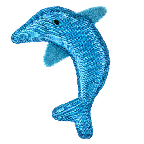 Beco Beco Plush Catnip Toy - Dolphin