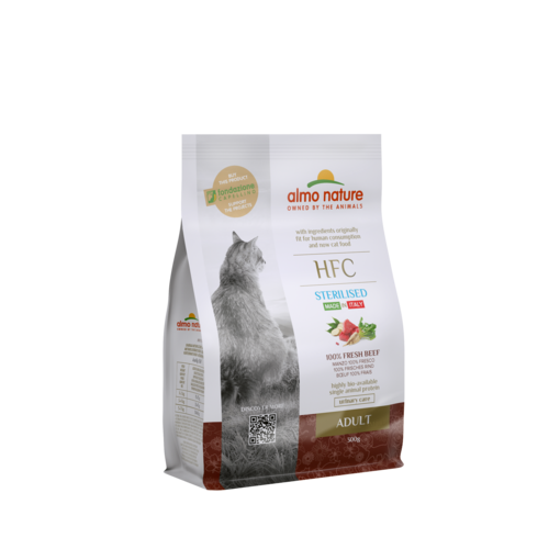 Almo Nature HFC Sterilised Dry Food Cat - Adult - 300g or 1,2kg