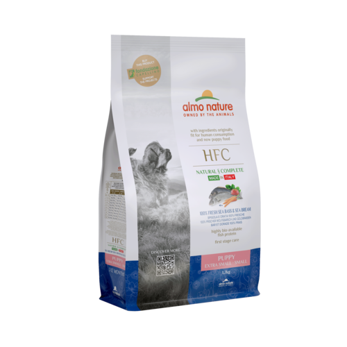 Almo Nature HFC Dry Food Dog - Small Dog Breeds - Puppy - XS/S