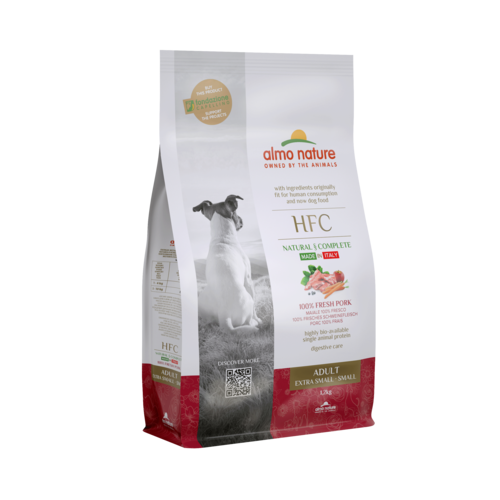 Almo Nature HFC Dry Food Dog - for Small Breed Dogs - Adult - XS/S