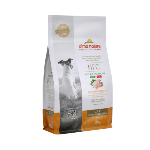 Almo Nature HFC Dry Food Dog - for Small Breed Dogs - Adult - XS/S