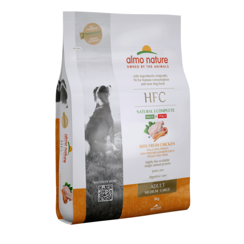 Almo Nature HFC Dry Food Dog - for Medium  &  Large Breed Dogs - Adult - M/L