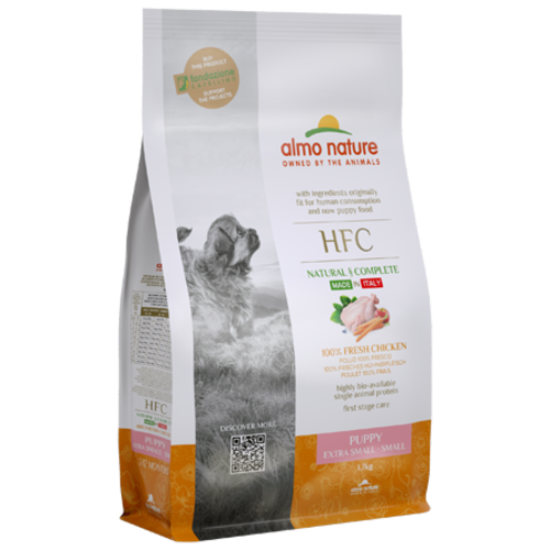 Almo Nature HFC Dry Food Dog - Small Dog Breeds - Puppy - XS/S