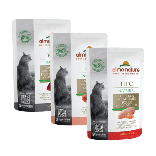 Almo Nature HFC Wet Food Cat - Natural - Pouch - 24 x 55g