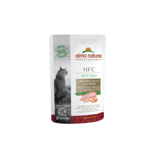 Almo Nature Almo Nature Kat HFC Natvoer - Natural - Pouch  24 x 55g