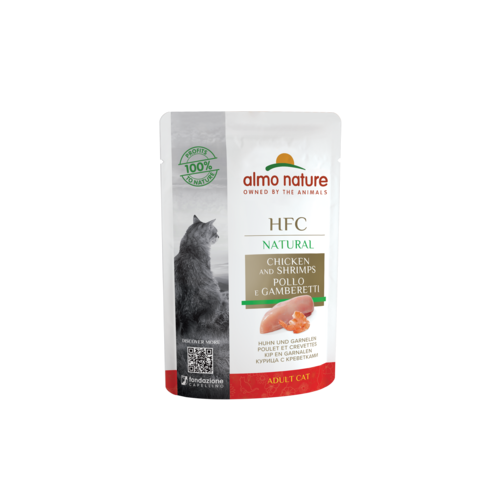 Almo Nature HFC Wet Food Cat - Natural - Pouch - 24 x 55g