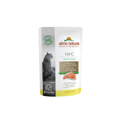 Almo Nature HFC Wet Food Cat - Natural - Pouch - 24 x 55g