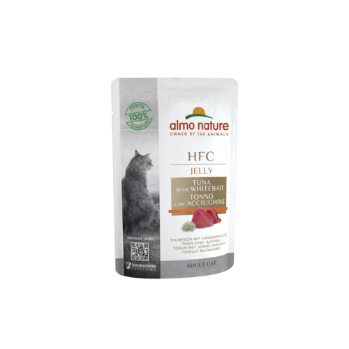 Almo Nature HFC Natvoer Kat - Jelly - Zakje - 24 x 55g