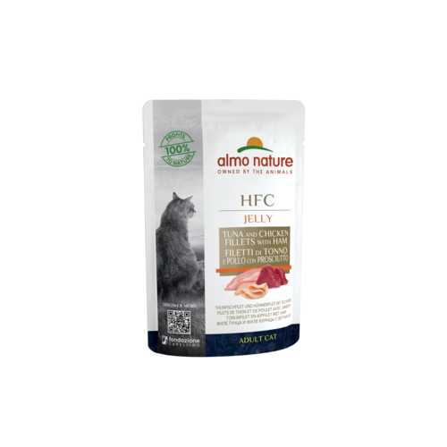 Almo Nature HFC Natvoer Kat - Jelly - Zakje - 24 x 55g