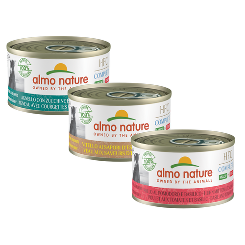 Almo Nature HFC Natvoer Hond - Made in Italy - Complete -  24 x 95g