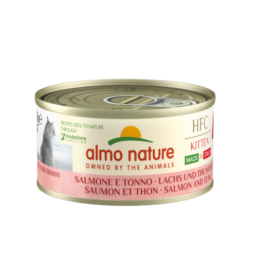 Almo Nature HFC Wet Food Cat - Complete Kitten - Made in Italy - 24 x 70g