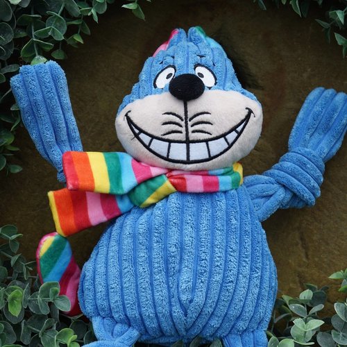 HuggleHounds® Rainbow Cheshire Cat Knottie™ - XS/S/L