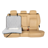 Happy Ride Car Dog Bed Grey PetSafe Happy Ride Car Dog Bed Grey
