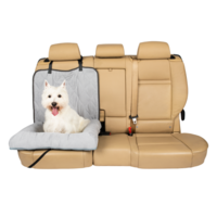 Happy Ride Car Dog Bed Grey PetSafe Happy Ride Car Dog Bed Grey