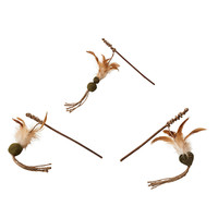 Spot Silver Vine Teaser Wand Toy Assorted Spot Spot Silver Vine Teaser Wand Toy Assorted