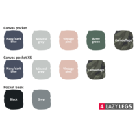 4LazyLegs Canvas-Tasche 4Lazylegs 4LazyLegs Canvas-Tasche