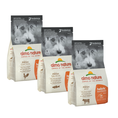 Almo Nature Holistic Dry Food for Dogs - Maintenance - XS/S