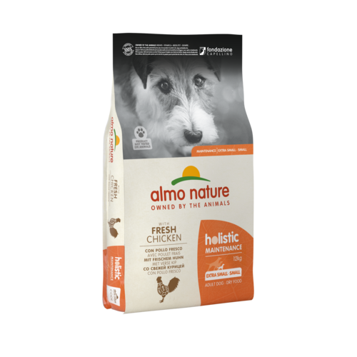 Almo Nature Holistic Dry Food for Dogs - Maintenance - XS/S