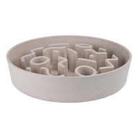 District 70 BAMBOO Slow Feeder Dog Bowl - Ø21 and Ø28 cm