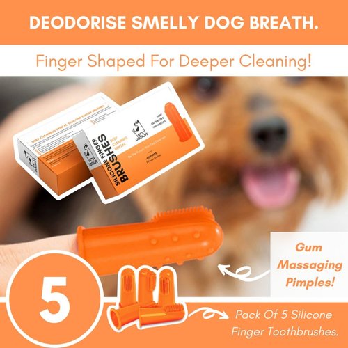 DogsLife Silicone Finger Toothbrushes