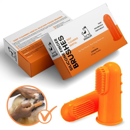 DogsLife Silicone Finger Toothbrushes